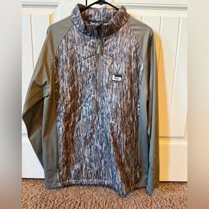 Banded Camo Quarter-Zip Pullover